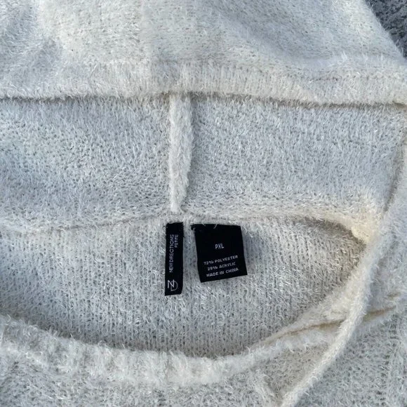 ND New Direction Women Sweater Hoodie Lon Sleeve Top Size PXL - Picture 4 of 6